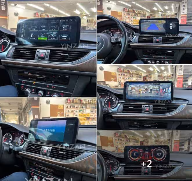 AUDI A6汽車影音系統改裝升級